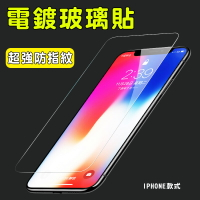 電鍍保護貼 玻璃貼 iphone13 12 11 X XR Xs MAX SE2/3 iphone8 I7 i6 SE【樂天APP下單4%點數回饋】