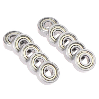 10 cái rãnh sâu hình cầu thép carbon vòng bi thu nhỏ 695zz