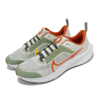【NIKE 耐吉】慢跑鞋 Air Zoom Pegasus 40 GS 大童 女鞋 綠 橘 小飛馬 氣墊 運動鞋(FV3645-381)