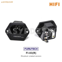 HIFI Original FURUTECH FI-03(R) Rhodium-plated/FI-03(G) Gold-plated IEC 15A AC Power socket
