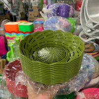 (ISI 12 PCS) Piring Rotan Mini/Tempat Buah/Piring Prasmanan