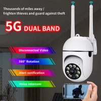 1080P WIFI Surveillance Camera Security Protection Wireless Audio CCTV Motion Tracking Cam Night Vision 2 Way Voice Camera