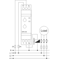 cho Rơ-le Tạm Ngừng Điện Tử Có Thể Điều Chỉnh DSP ERV-08 (0,1 giây - 100 giờ)