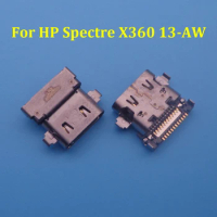2-10PCS USB Type C Connector Jack Charging Port Socket Repair Parts For HP Spectre X360 13-AW Laptop USB-C Power Dock