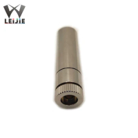 12x45mm 1245 12*45mm 5.6mm Laser Diode Housing Case Shell Spring w/ Metal 200nm-1100nm Collimating Lens DIY for LD Laser Module