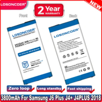 3800mAh Battery For Samsung Galaxy J6 Plus J6+ J6PLUS SM-J610F / J4+ J4PLUS 2018 SM-J415 / J4 Core J410 ON7 2016
