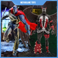 Mcfarlane Toys Anime Figure King Spawn Demon Minion And 7 Weapons Multiverse Action Figure Model Collection Christmas Gifts