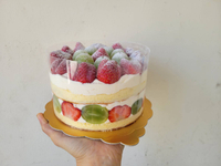 【真莓麗】草莓葡萄圓型蛋糕