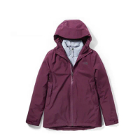 【The North Face】女 GORE-TEX兩件式羽絨外套《石榴紅》46I7/防水外套/羽絨衣(悠遊山水)