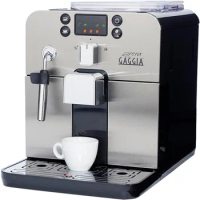 Gaggia 40 fl oz Brera Super-Automatic Espresso Machine, Small, Black