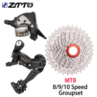 ZTTO MTB Bike 8 Speed Cassette Shift Derailleur 1X8 1X9 1X10 Groupset Mountain Bicycle K7 8s 9s 10s 