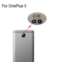 Original New For OnePlus 3 Rear Back Camera Glass Lens For OnePlus 3 Repair Spare Parts For OnePlus3