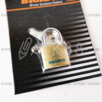Gembok Kuning Brabus 20/30/40/50 Anti Maling Pintu Mobil Lemari Pagar