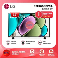 SMART TV LG UKURAN 32 INCH 32LR650BPSA HD GARANSI RESMI (MEDAN)