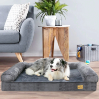 CODBingoPaw เตียงสุนัขใหญ่ ที่นอนสุนัขโต 100x75cm  Large Dog Pet Bed Mat Comfortable Soft Memory Foa