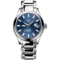 BALL 波爾錶 Engineer III Marvelight 天文台認證經典機械腕錶-藍40mm NM9036C-S1C-BE
