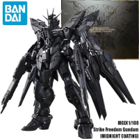 In Stock BANDAI MGEX 1/100 Strike Freedom Gundam [MIDNIGHT COATING] Assembly Model Anime Action Figures Model Collection Toy