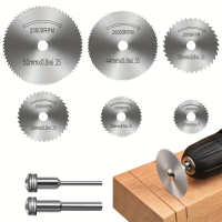 【Cutting disc】 8 piece set, mini circular saw blade, electric grinding cutting disc, wood cutting di