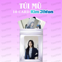 Túi mù gồm 10 card Kim Ji-won bo góc không trùng TooYoo CARD0220