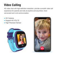 Children's smart positioning watch is fully compatible with iOS, supporting boys and girls, elementary school students, 4g child