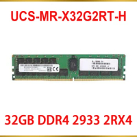 1PCS Server Memory UCS-MR-X32G2RT-H 32GB DDR4 2933 2RX4 For CISCO