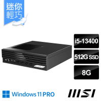 【MSI 微星】i5迷你電腦(PRO DP21 13M-494TW/i5-13400/8G/512GSSD/W11P)