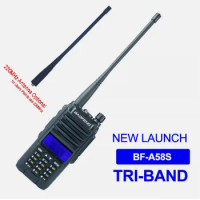 Baofeng BF-A58s Tri-Band Transeiver 136-174Mhz&220-260Mhz&400-520Mhz 2 Way Radio