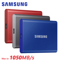 Samsung Portable SSD T7 500GB 1TB 2TB High Speed External Disk Hard Drive Solid State Disk Compatible For Laptop Desktop