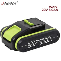 Replace Worx 3.0Ah 20V Lithium Ion Battery WA3551.WA3553for All Garden Tools and Power Tools of Worx and Worx Powershare Series