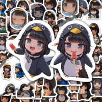306 helai stiker kartun & meme Penguin Gugu Gaga Endfield Manager, Arknights: Endfield