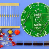 ELECTRONICS-SALON 12 Position LED Electronic Lucky Rotary Board Kit for Arduino UNO R3.