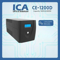 UPS ICA CE 1200D CE1200D 1200VA - 600WATT | LCD Display