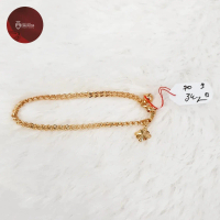 gelang belt + mainan emas kadar 70% berat 3,1gram
