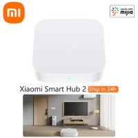 Xiaomi Mi Smart Home Hub Gateway 2 Intelligent Multimode Zigbee 3 Bluetooth Mesh Control Center Work With Mijia APP Type-C 128MB