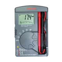 Sanwa PM11 Portable Pocket Digital Multimeter Repair Universal Watch Strap Analog Pointer Strip