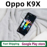 Original Oppo K9X 5G Mobile Phone 5000mAh 33W Charger Dimensity 810 Octa Core Face ID 6.49" 120HZ 64.0MP Camera Android 11.0