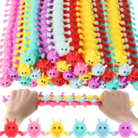 Worm Noodle Stretch String TPR Rope Sqishy Anti Stress Toys String Fidget Autism Vent Toys Decompres