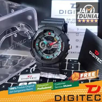JAM TANGAN PRIA ANALOG DIGITAL DIGITEC ORIGINAL BLACK DIAL BLUE DA-2020T BKCF DA 2020 DIGITEC 2020 D