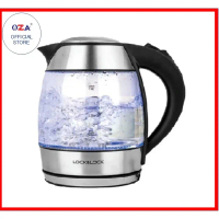 Ấm điện đun nước bằng thủy tinh 1.8L, AC220-240V, 50Hz, 1850W, 1.13Kg, Màu bạc - EJK418SLV