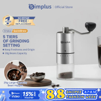 COD Simplus Manual Coffee Bean Grinder 5 levels External Coarseness Adjustment Ceramic Grind Core Pe