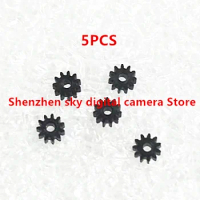 5PCS New Lens Gear For Canon IXUS70 IXUS75 IXUS80 IXUS85 Focus Motor Gear Camera Repari Parts (black)