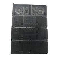 Dual 12-inch linear array speaker system Large outdoor array speaker high-power linear array sound system