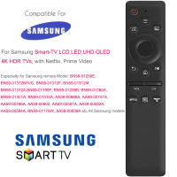 Remote control for Samsung smart-TV LCD LED UHD QLED 4K HDR TVs with Netflix Prime Video button
