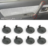 8Pcs Car Inner Door handle Armrest Screw Caps Cover Clips For Mitsubishi Pajero Montero SHOGUN MK2 V31 V33 1990 - 2000 MB777725