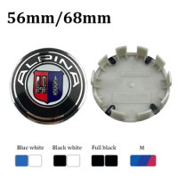 4Pcs 56mm 68mm Car Wheel Center Caps Rim Hub Cover Hubcap Badge Logo Emblem Accessories For X1 X2 X3 X5 X6 E84 F39 E83 E46