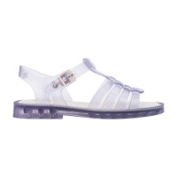 【Melissa】羅馬編織T字涼鞋(透明)