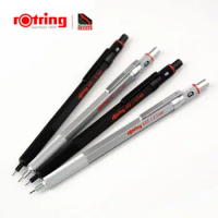 1 Piece German Rotring 600 Mechanical Pencil Metal Pen Body 0.5mm 0.7mm Art Drawing Tool Stationery Office Supplies