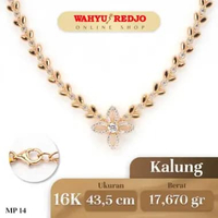 Kalung Emas Kadar 16K Wahyu Redjo KL-16K 29827654PMR