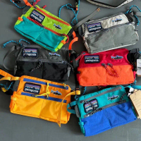 กระเป๋าสะพายไหล่เดียว กระเป๋าสะพายข้าง Patagonia สำหรับผู้ชาย ลำลอง กันน้ำ เรตติ้งดี 99% ใหม่