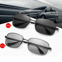 1PCS Mens Polarized Photochromic sunglasses UV400 Pilot Sport Glasses Driving Eyewear Automotive Products Driver's Goggles